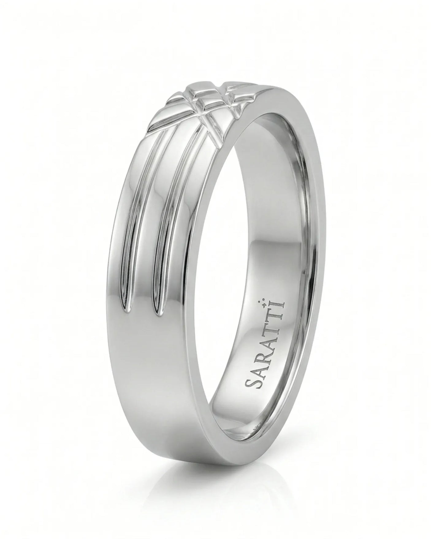 Axis Vector Wedding Band