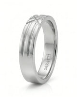 Axis Vector Wedding Band