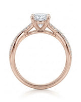 Sibel – Liaison Céleste Natural Round Diamond Infinity Engagement Ring