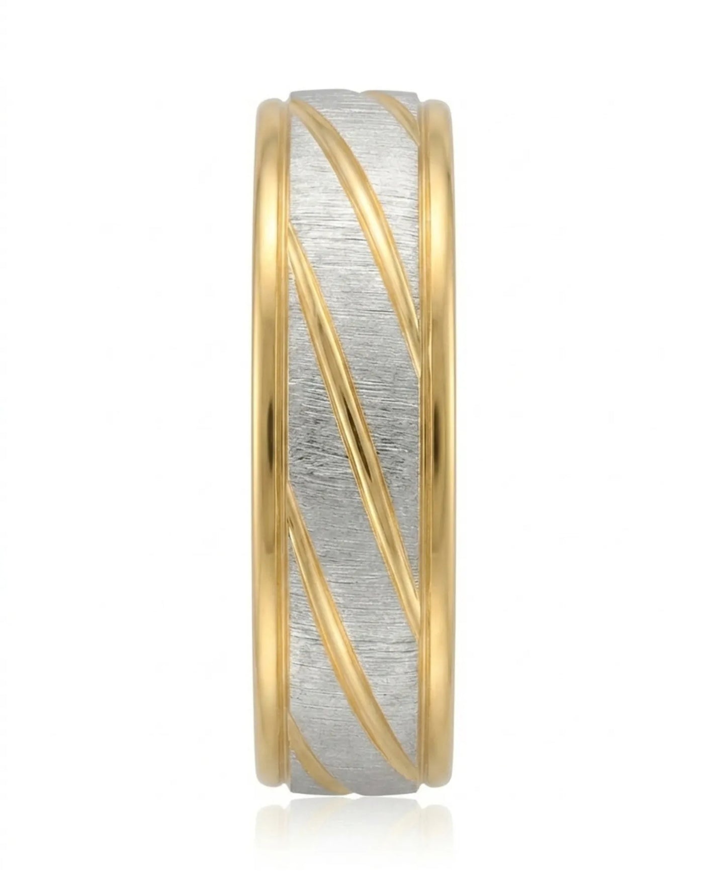 Aureus — The Golden Resolve Two Tone Men Band