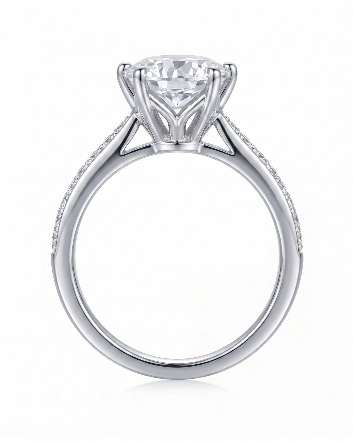 Ema – Natural Round Diamond Six-Prong Engagement Ring
