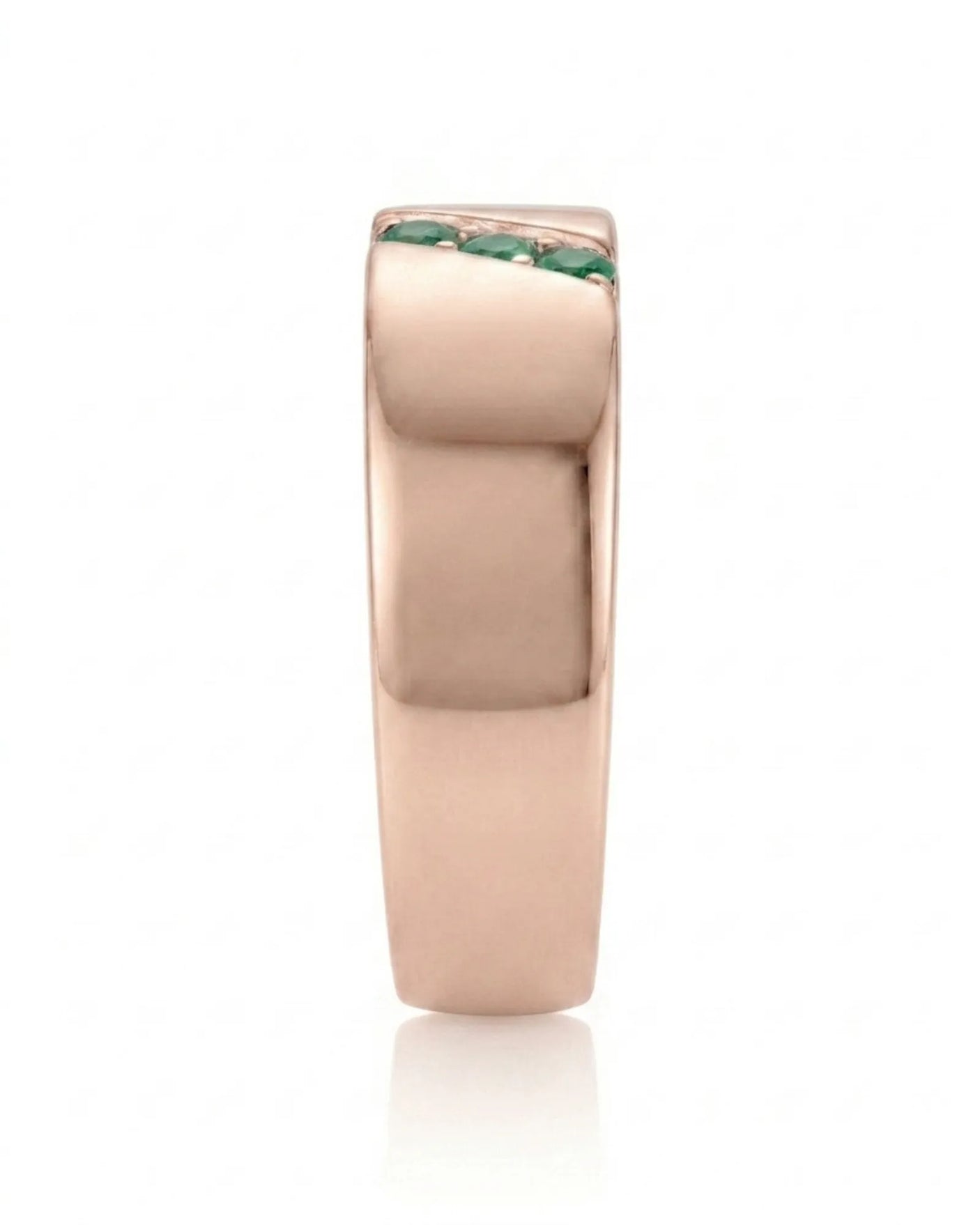 Imperium Emerald Triad Ring