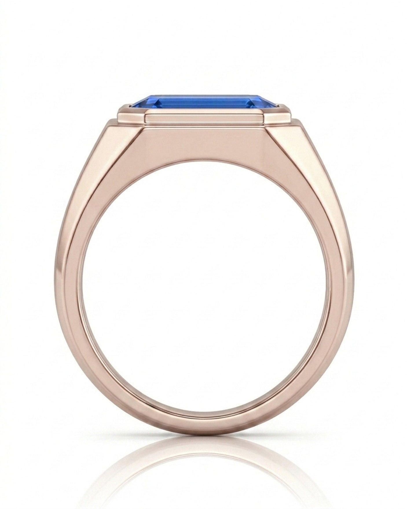Imperium Sapphire Signet Ring
