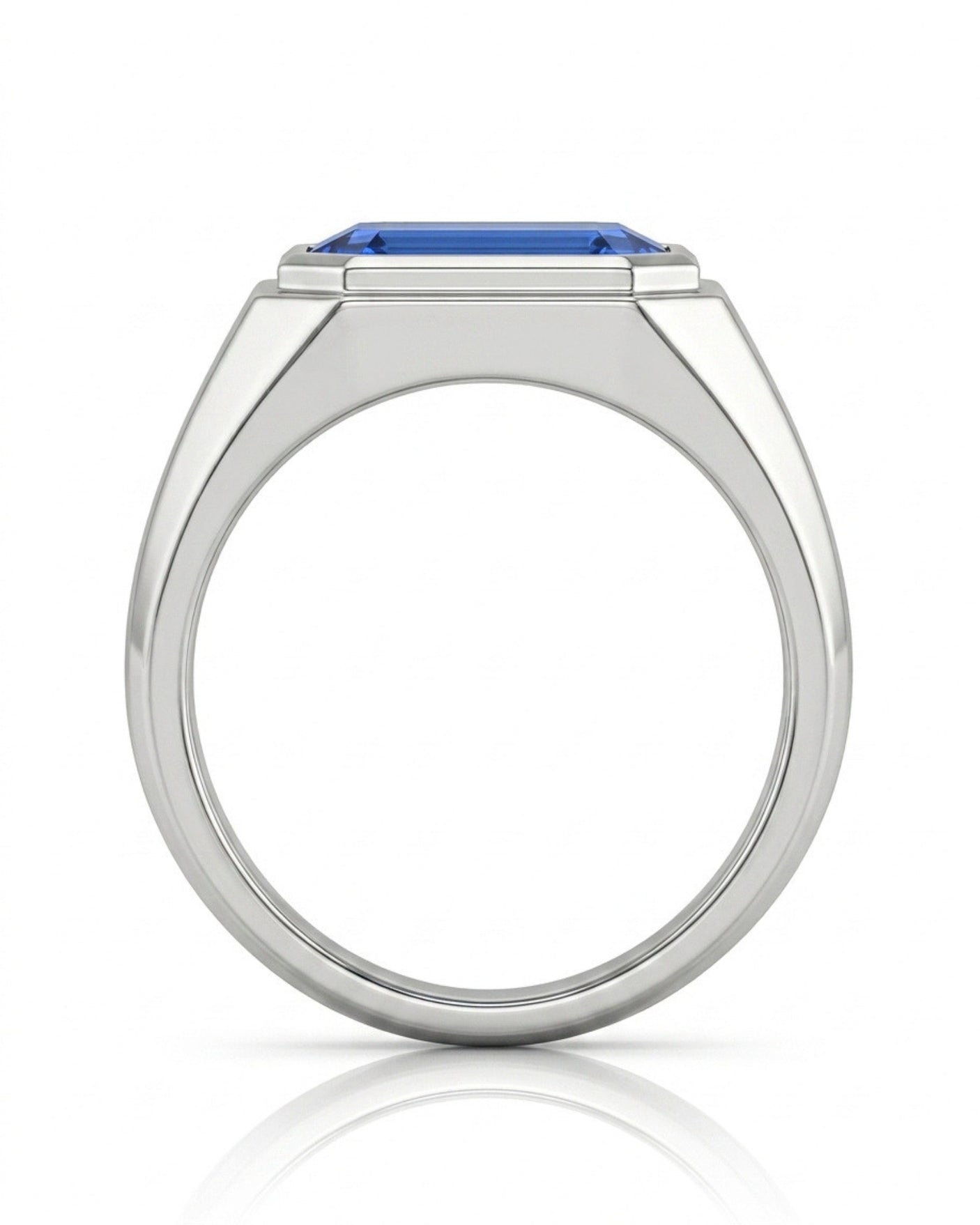 Imperium Sapphire Signet Ring