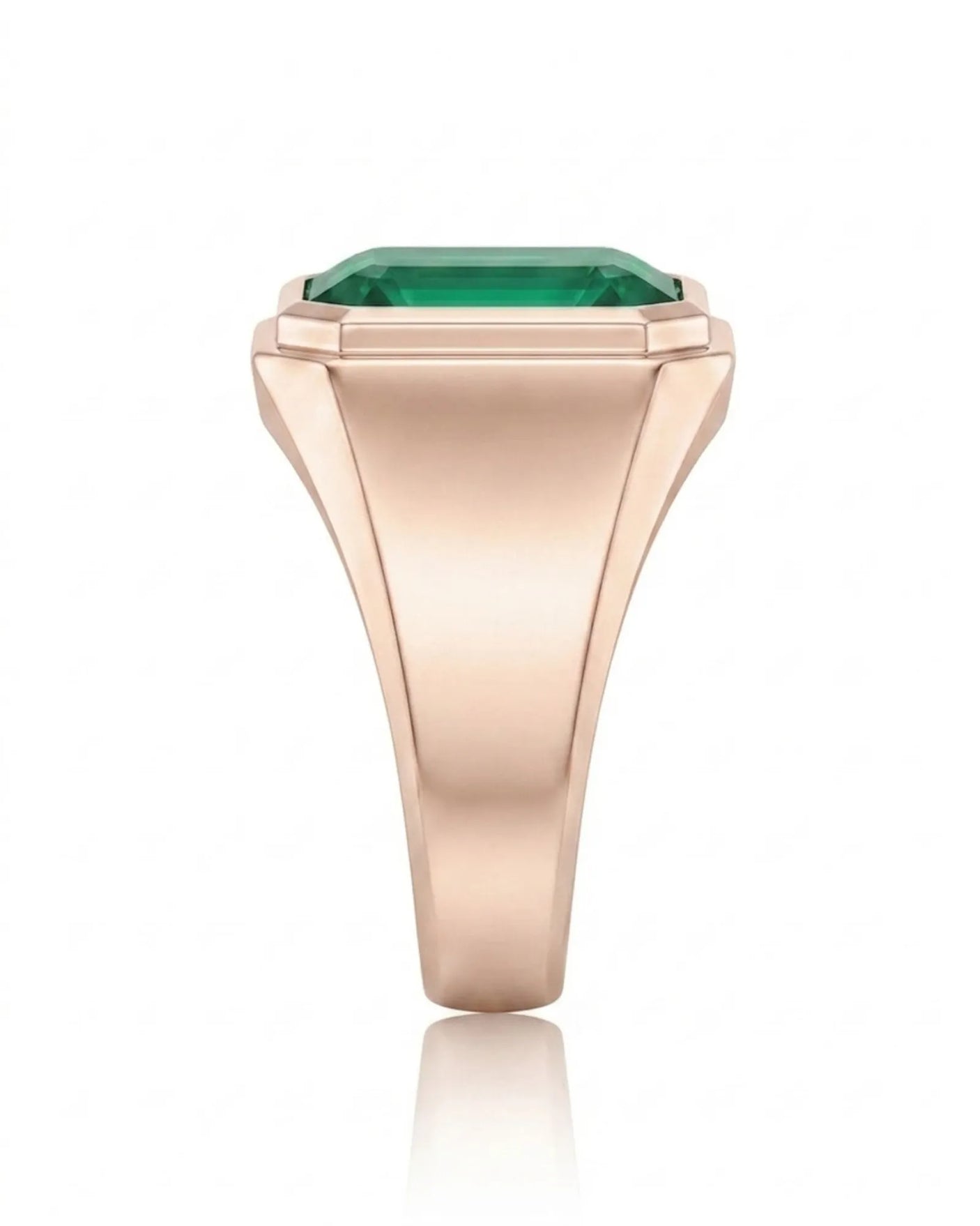 Aurelius Emerald Signet Ring