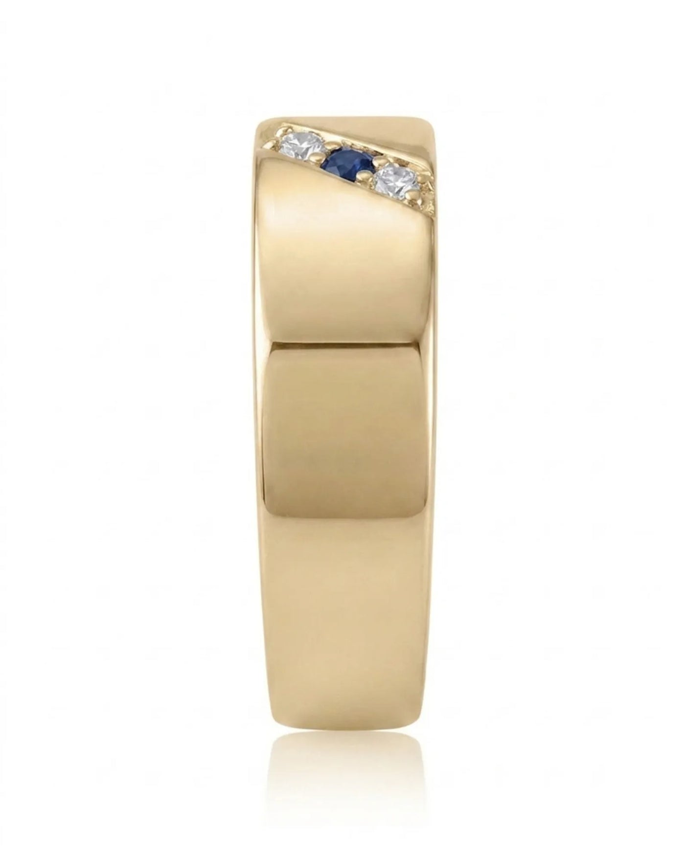 Azure Axis Diamond Ring