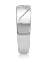 Axis Tri-Diamond Wedding Band