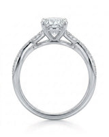 Sibel – Liaison Céleste Natural Round Diamond Infinity Engagement Ring