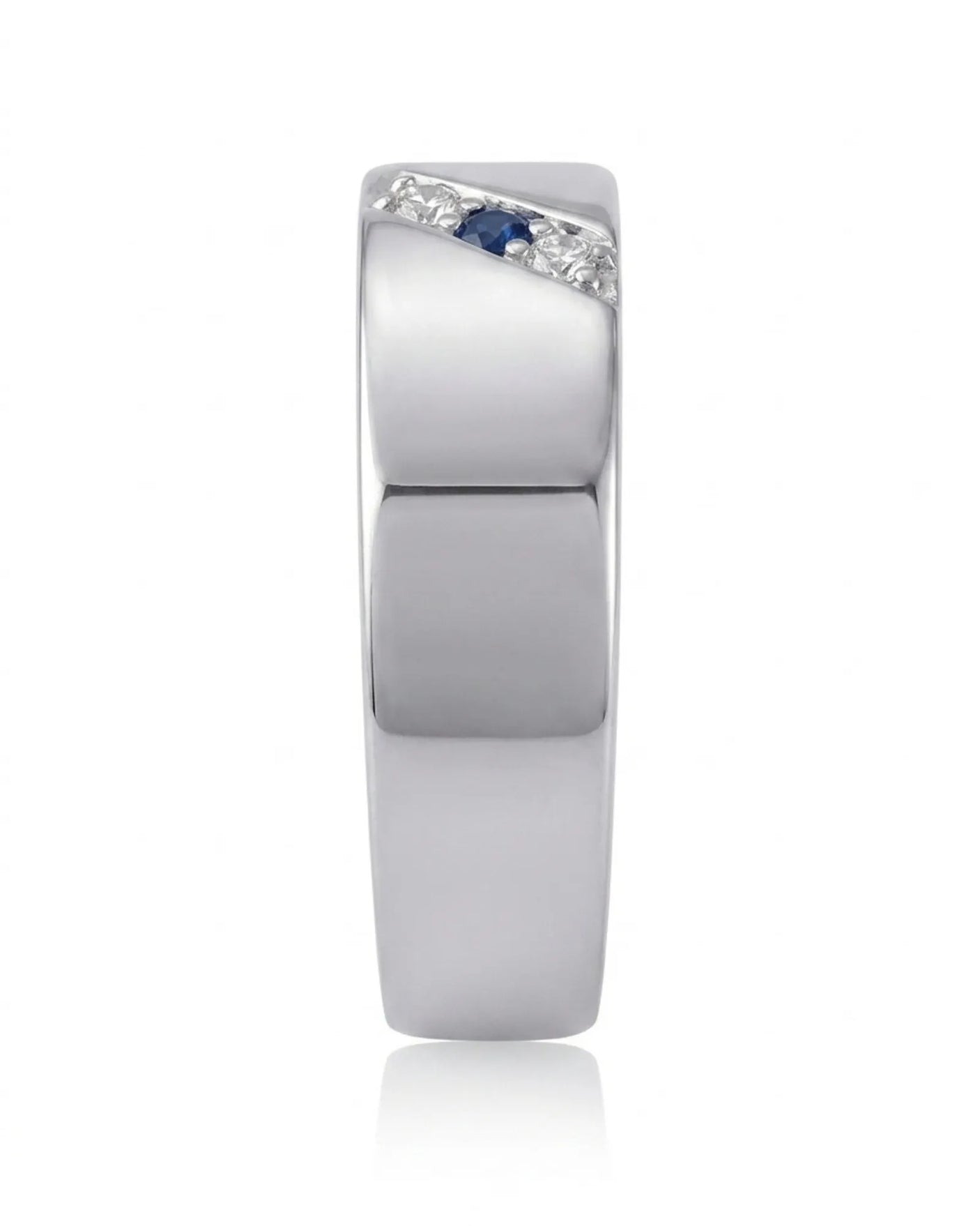 Azure Axis Diamond Ring