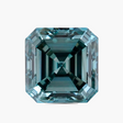 0.82 cts Square Cut Fancy Intense Blue Lab  Diamond | IGI Certified