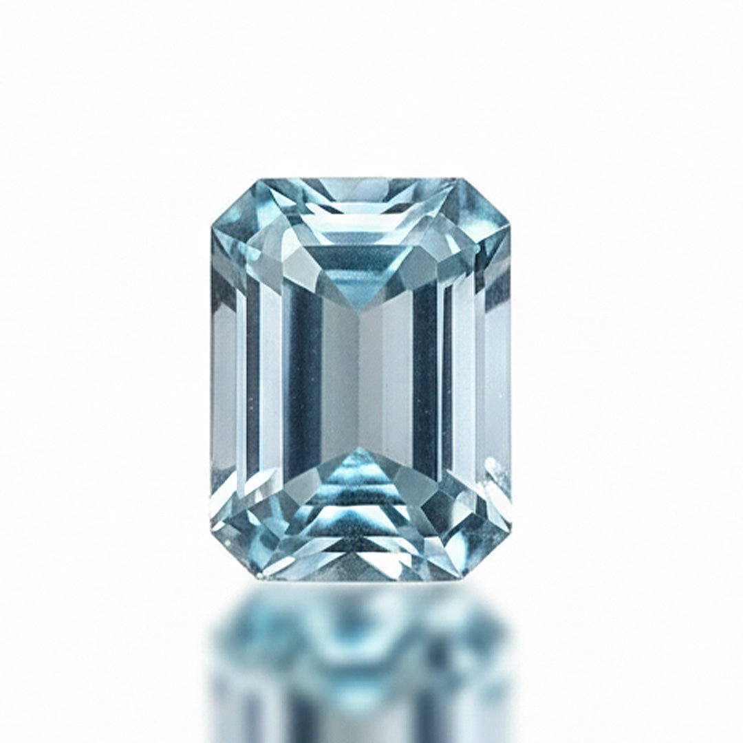 2.75 Carats Natural Santa Maria Aquamarine | Octagonal Cut | Intense Blue
