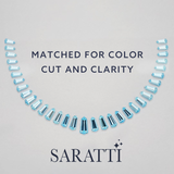 Celestial Cross – Aquamarine Solitaire Edition