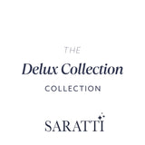 Saratti Delux Collection logo on a white background