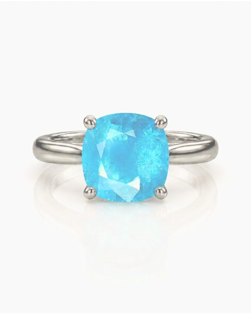 Private Setting Selection for 2.53ct Brazil Paraiba Tourmaline