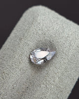 Side profile of 0.70ct Natural Spinel Pear Cut gemstone | SARATTI