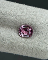 Side profile of 1.02ct Natural Spinel Cushion Cut gemstone | SARATTI