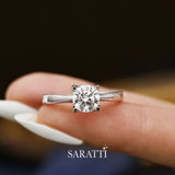 Simple-4-Prongs-Diamond-Engagment-Ring---Saratti