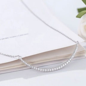 Diamonds in Silver Pendant Necklace | Saratti Fine Jewelry