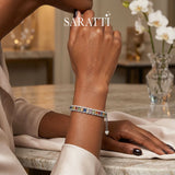 Solara bracelet with full spectrum gemstone alignment | SARATTI