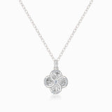 Moulinet Doré Diamond Drop Necklace