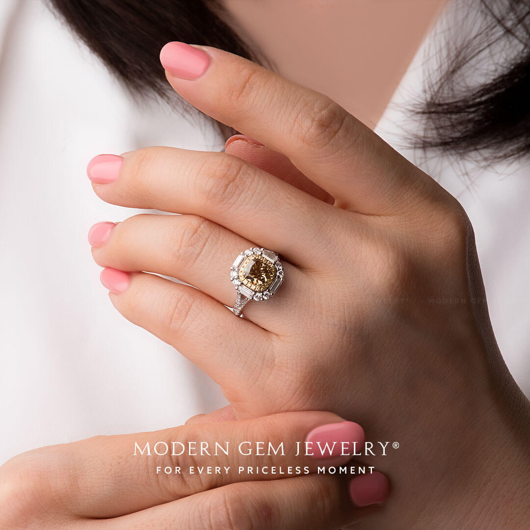 Versatile 2-in-1 Diamond Ring | Modern Gem Jewelry