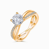 Aurelia · Nexus Aeternus Moissanite Engagement Ring