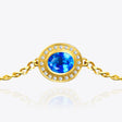 Stellar Grace – Natural Sapphire & Diamond Bracelet | SARATTI
