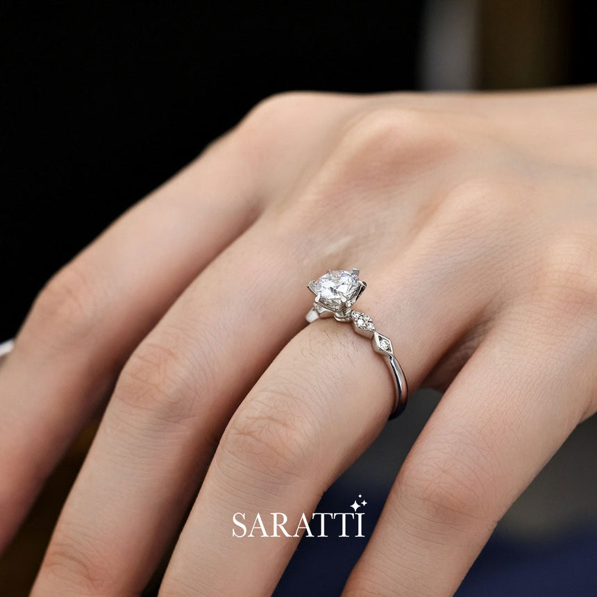 Timeless-Diamond-Engagement-Ring---Saratti | Saratti