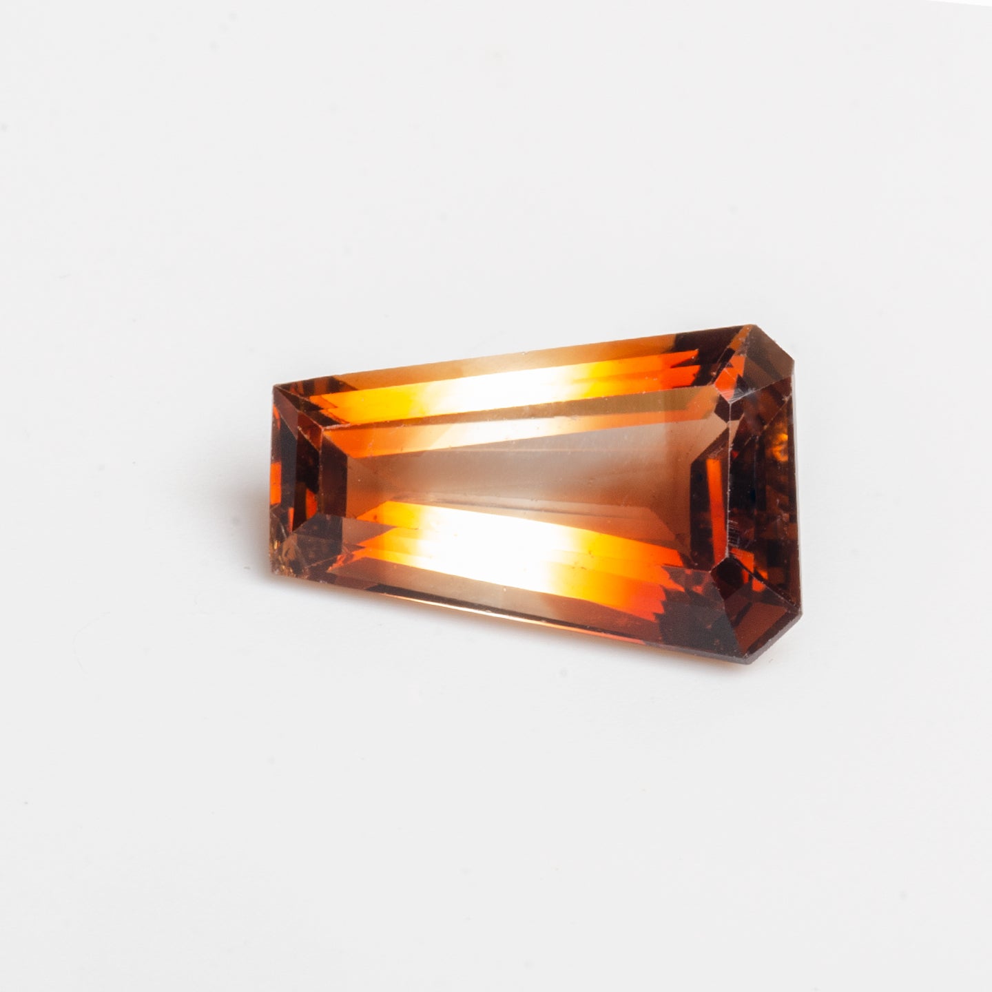 Triangular Natural Tanzanite Gemstone Champagne Colored Gemstones - Natural Imperial Topaz - SARATTI