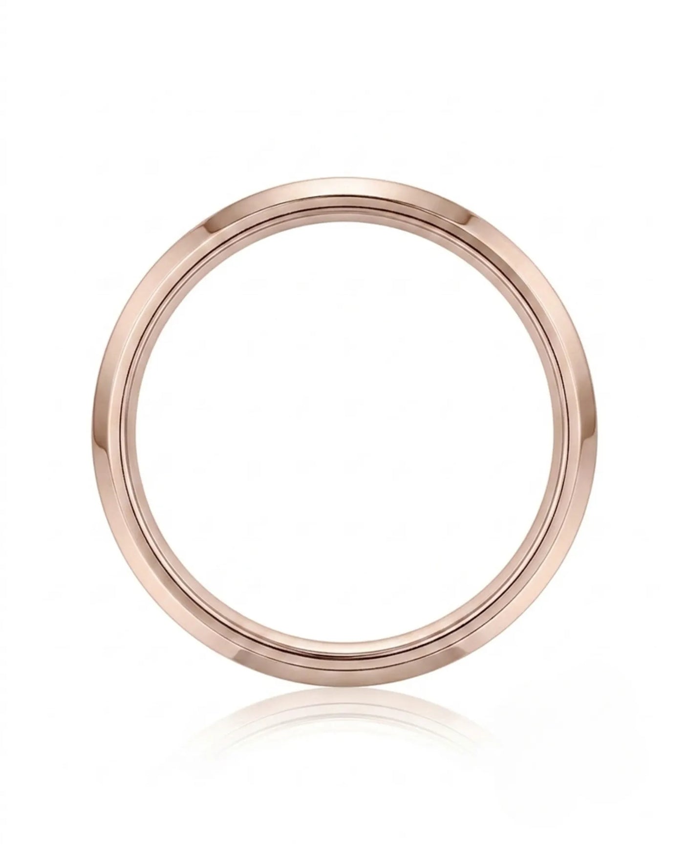 Axis Satin Wedding Band