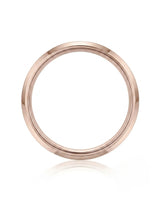 Axis Satin Wedding Band
