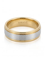 Orion Satin Duo Wedding Band