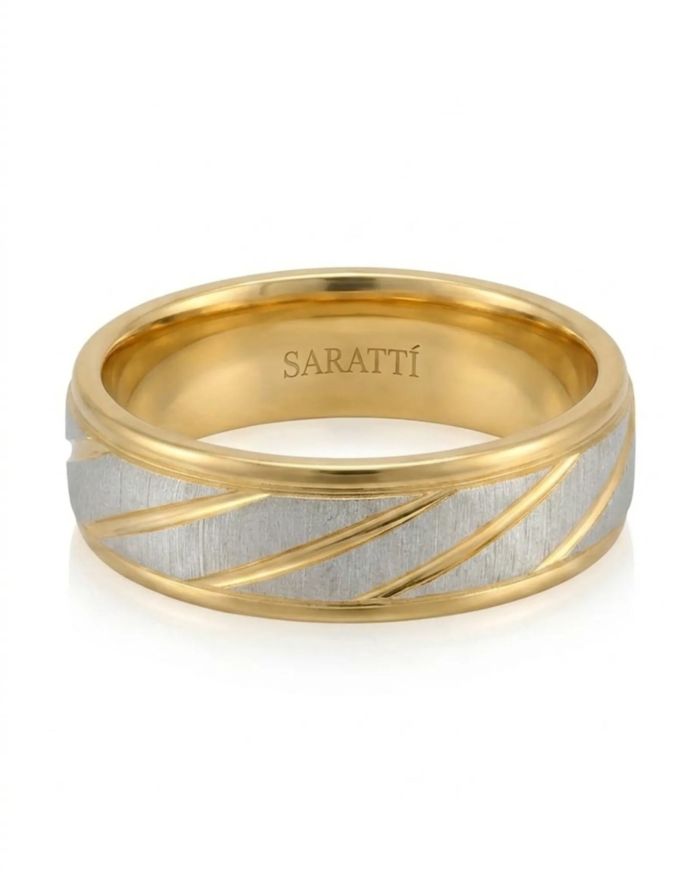 Aureus — The Golden Resolve Two Tone Men Band