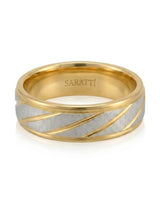 Aureus — The Golden Resolve Two Tone Men Band