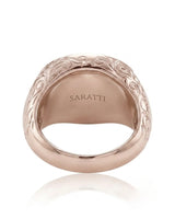 Regent Halo Men’s Diamond Signet Ring