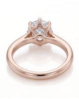 Becky – Natural Round Diamond Solitaire Ring