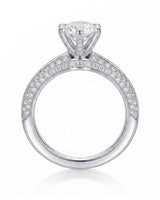 Aniya – Seraphic Charm Natural Round Diamond Six-Prong Engagement Ring