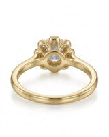 Celine – Natural Round Diamond Halo Engagement Ring