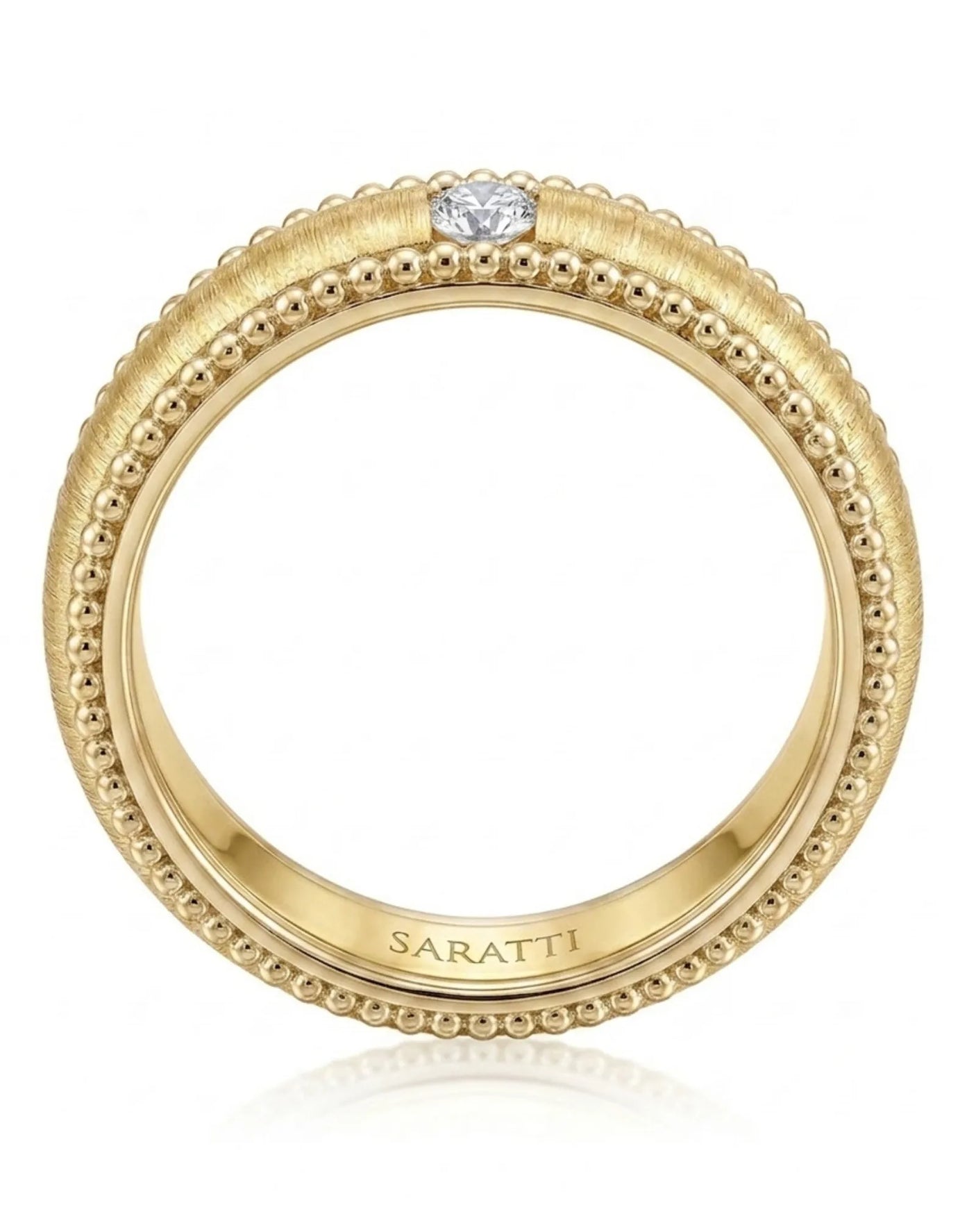 Imperium Layered Wedding Band