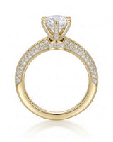 Aniya – Seraphic Charm Natural Round Diamond Six-Prong Engagement Ring