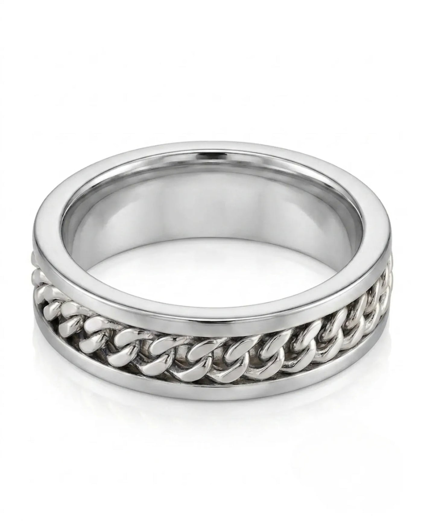 Apex Chain Wedding Band