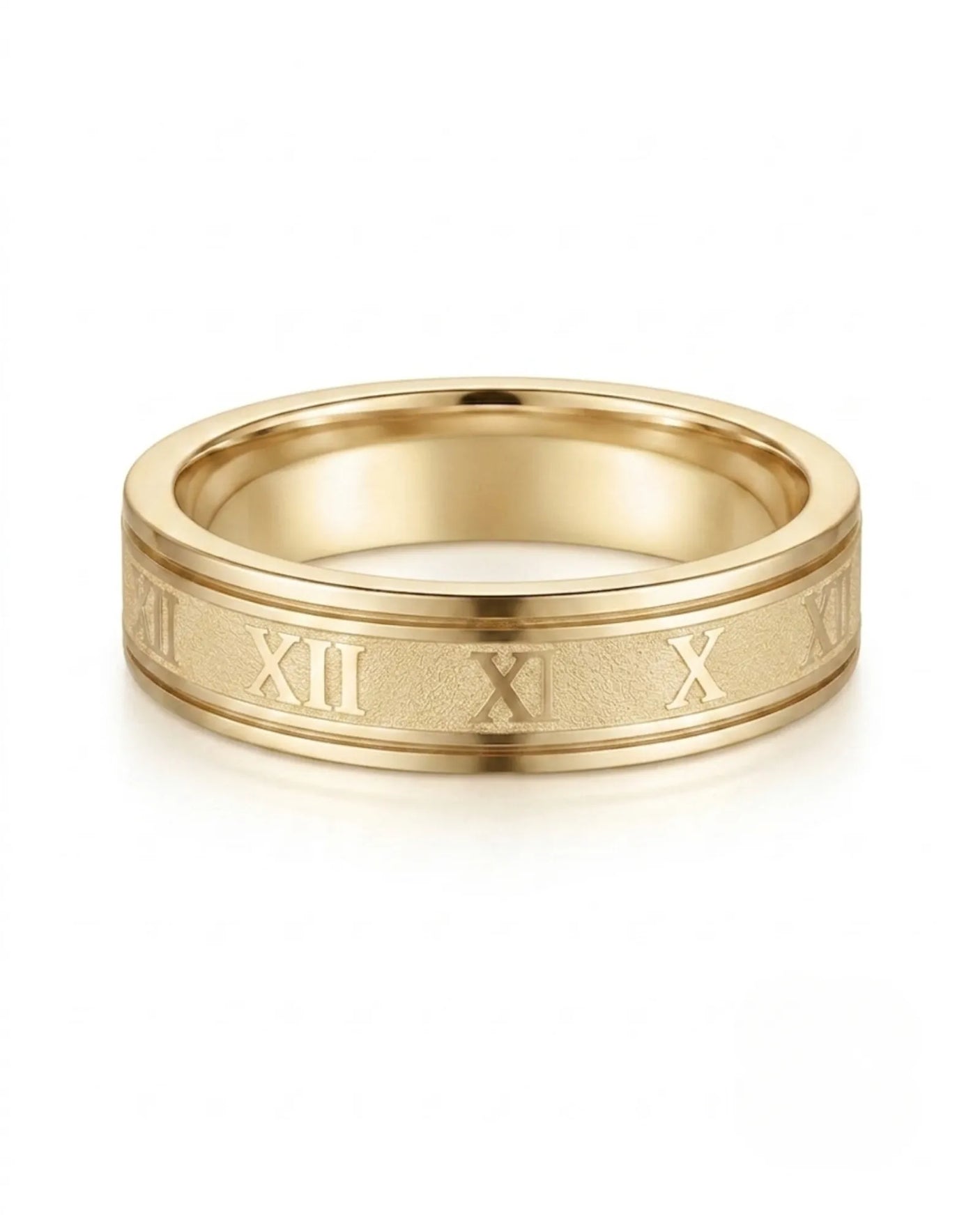 Eternum Roman Wedding Band