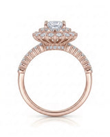 Bettina – Whispered Vows Natural Round Diamond Triple Halo Ring