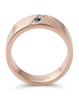Azure Axis Diamond Ring