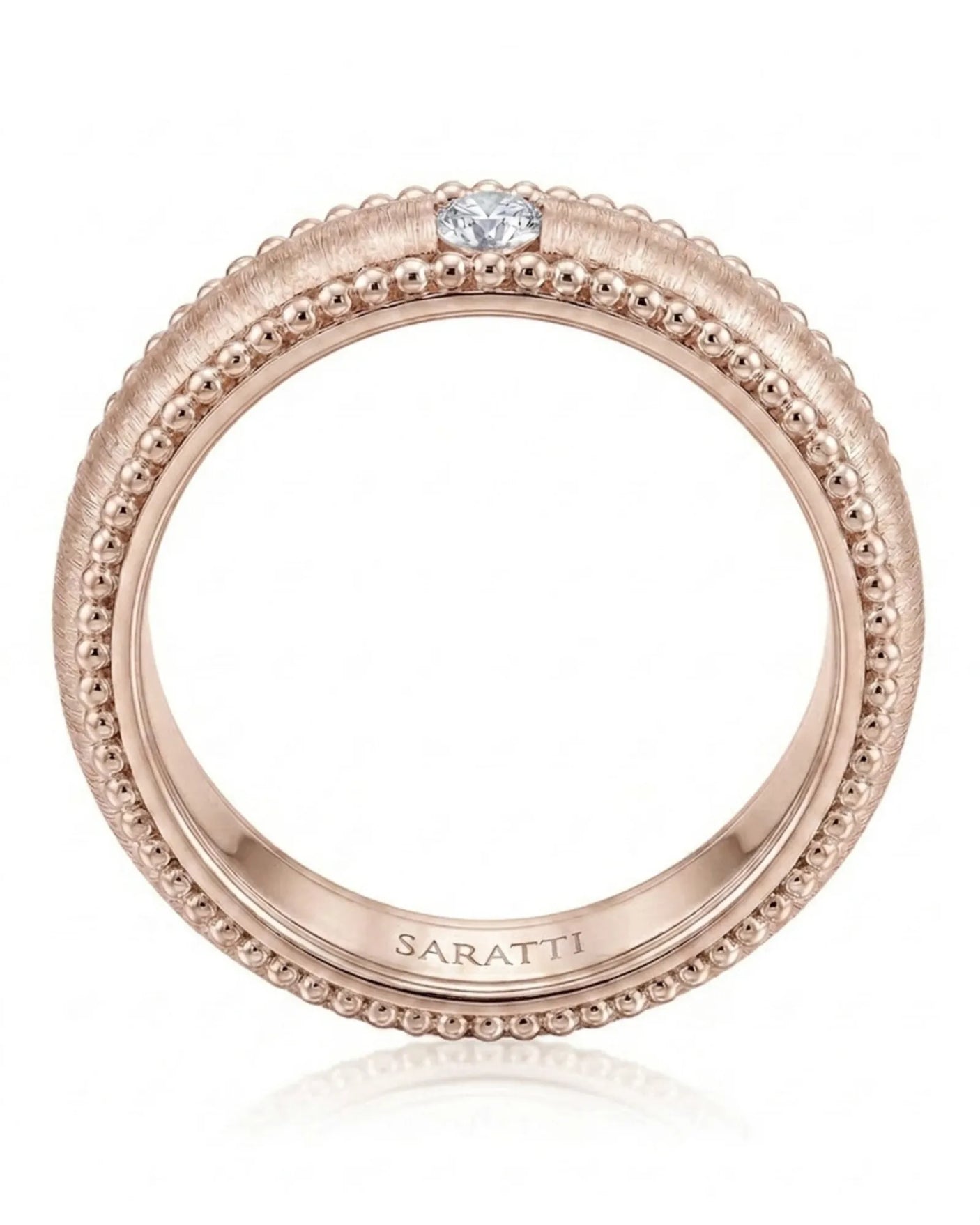 Imperium Layered Wedding Band
