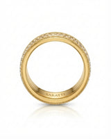 Aurelian Honeycomb Wedding Band