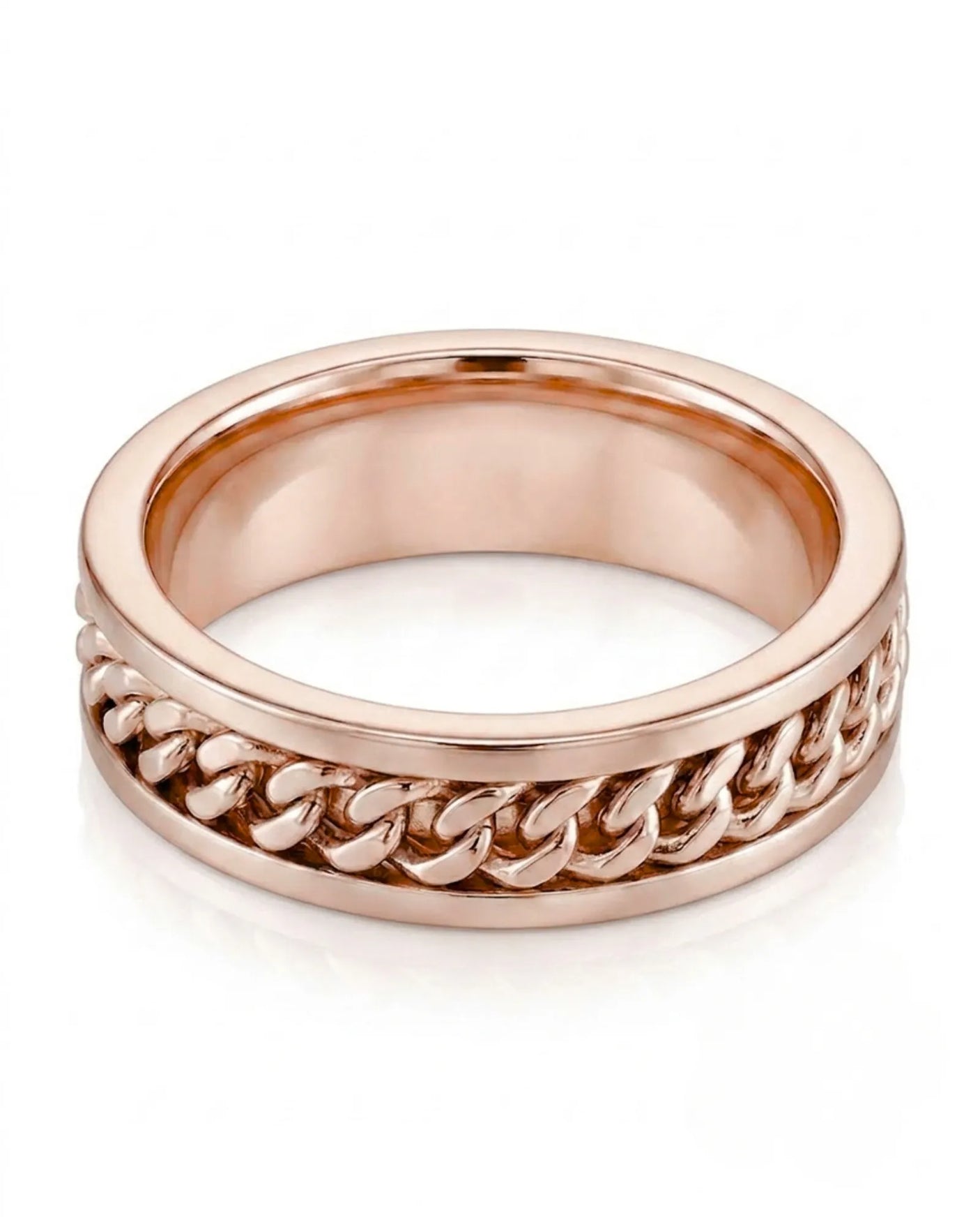 Apex Chain Wedding Band