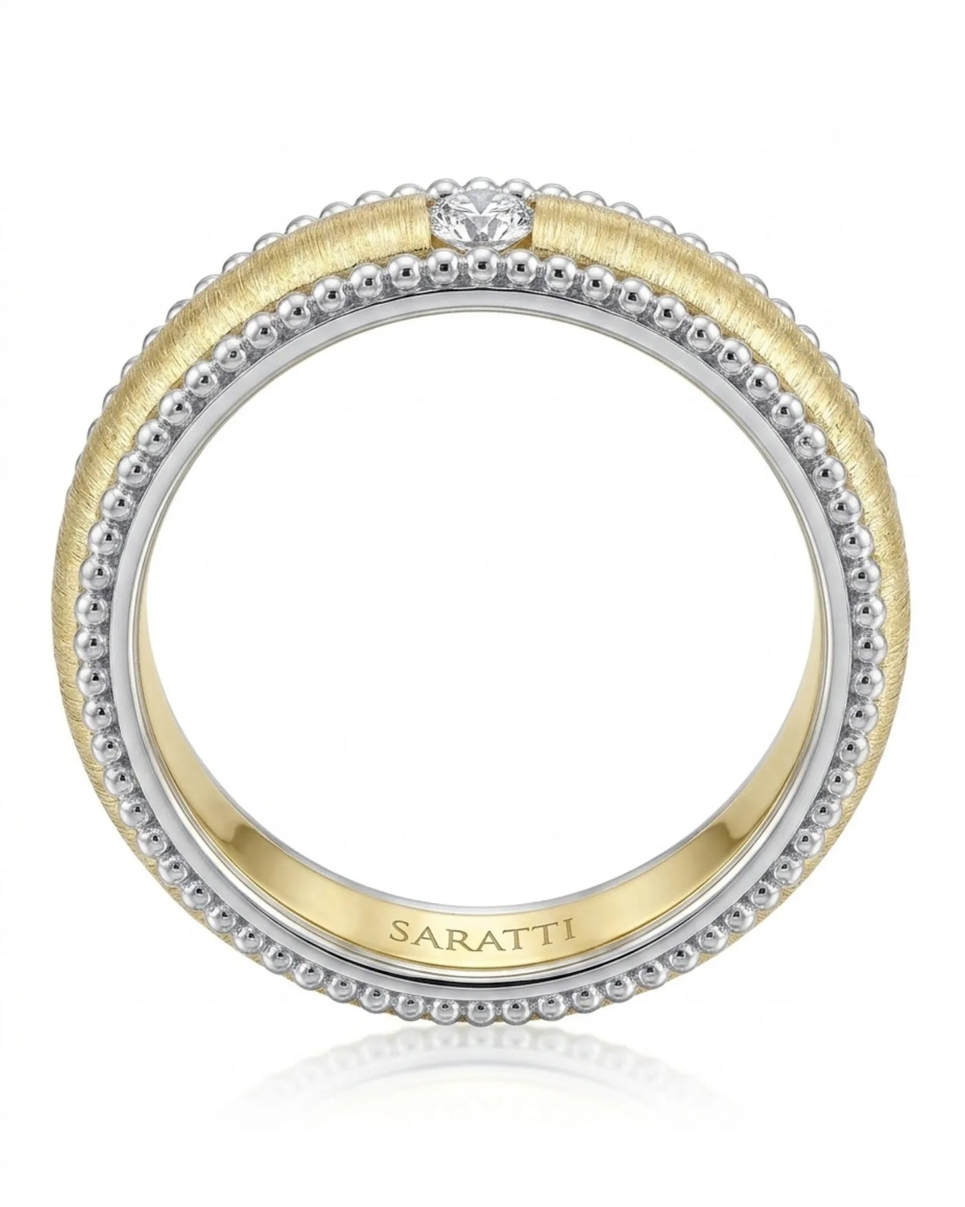 Imperium Layered Wedding Band
