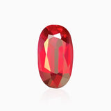 2.02 carats Oval Cut Unheated Vivid Red Ruby - AIGS Certified | Saratti Jewelry