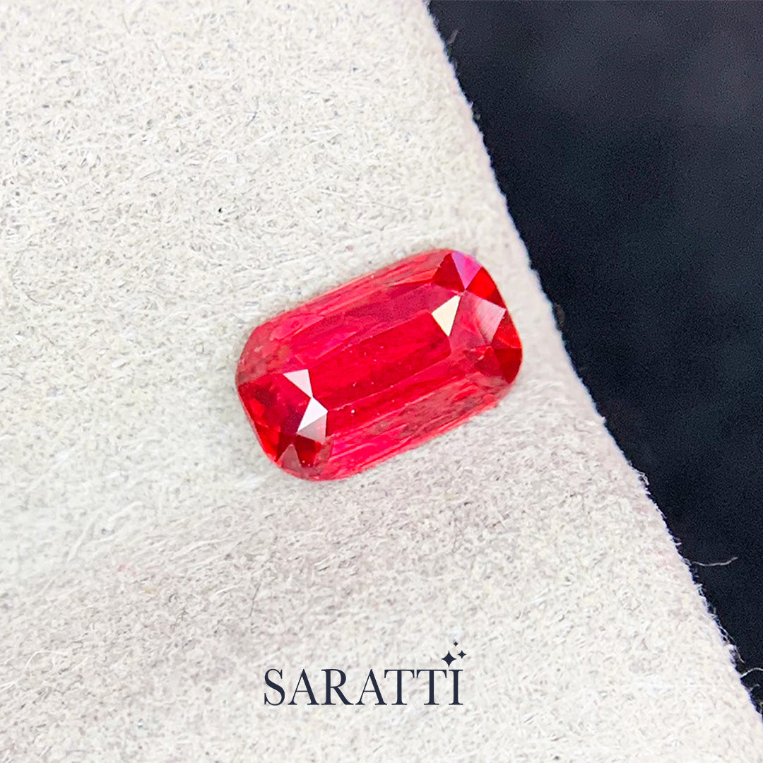 Unheated Natural Ruby Gemstone | SARATTI  
